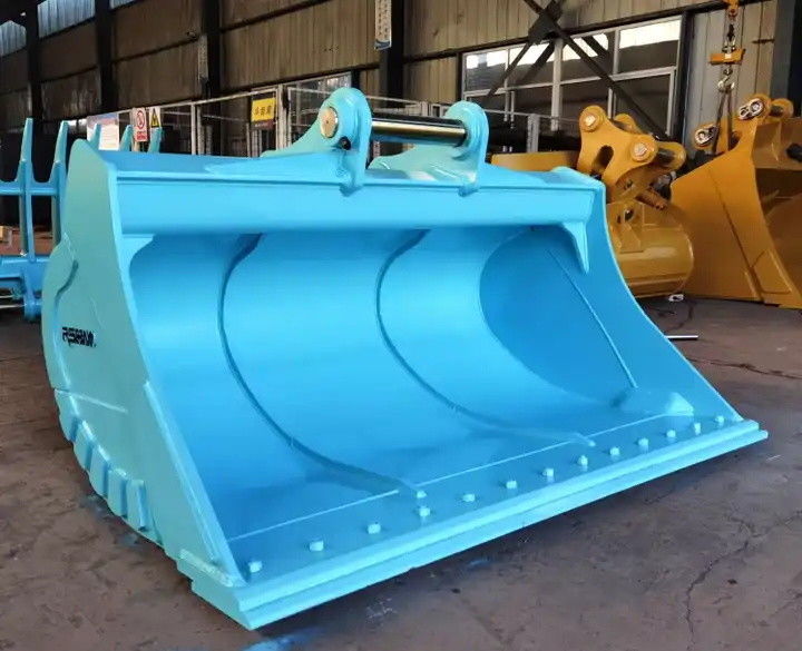 Q345B Q460 Seau de boue pour excavatrice de 1 à 60 tonnes pour ateliers de réparation de machines