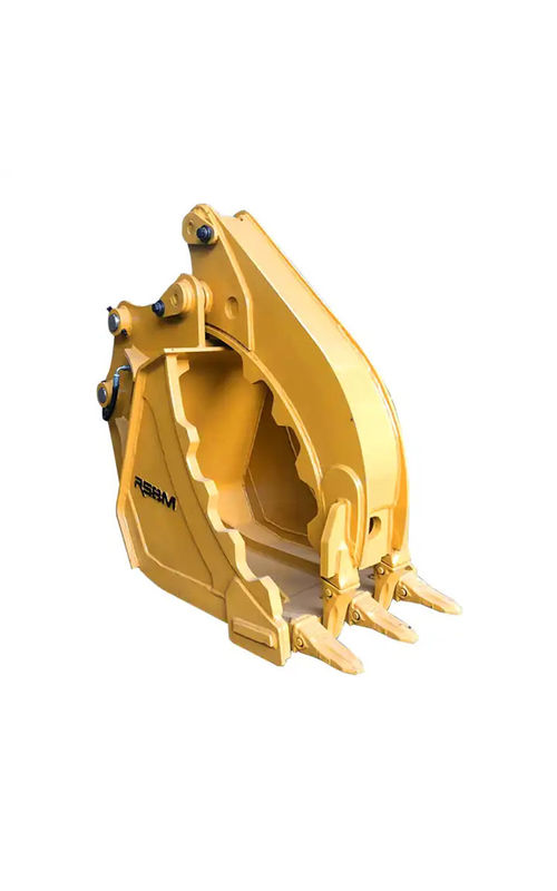 Bouteille de prise de bois pour excavatrice de 1 à 50 tonnes de 2500 mm d'ouverture maximale du mâchoire