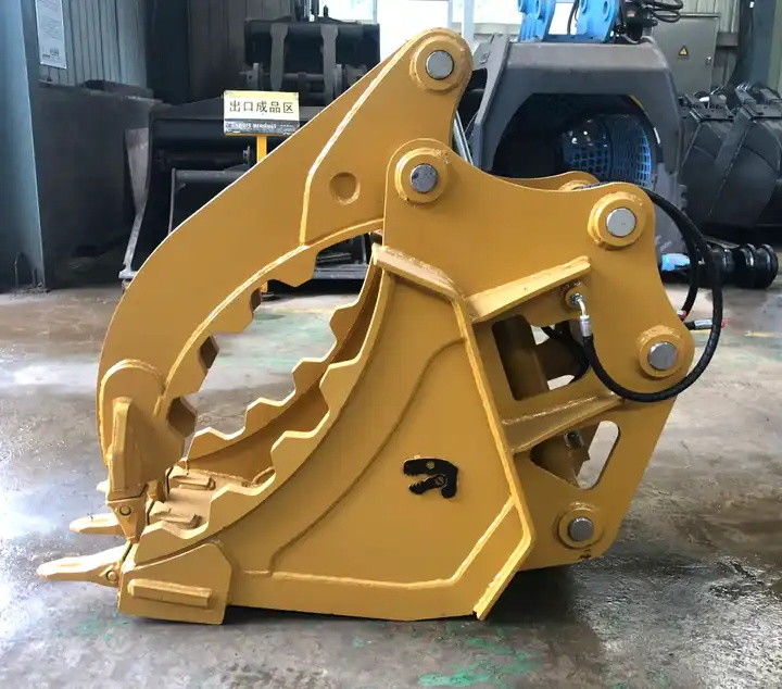 Bouteille de prise de bois pour excavatrice de 1 à 50 tonnes de 2500 mm d'ouverture maximale du mâchoire
