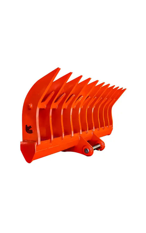 10-20T Racine pour les excavatrices balayant les débris volumineux longs laissés sur le sol