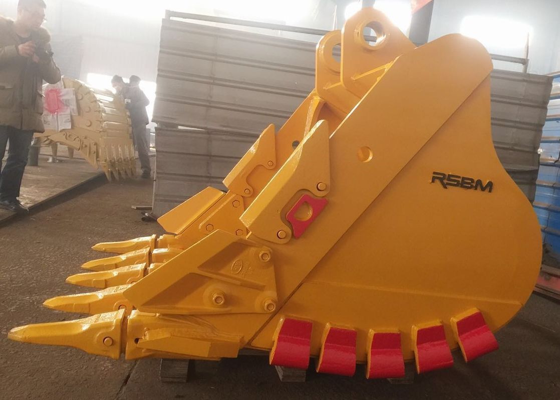 0.3-8m3 Excavateur Esquelette Bucket 1200mm Largeur pour le tri lourd