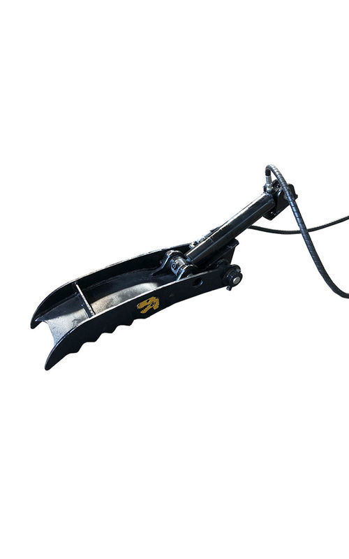 Installation facile de l'excavateur pouce de seau HARDOX450/500 pour les travaux de construction