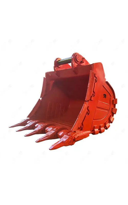 Seau de roche pour excavatrice avec adhérence améliorée pour des performances supérieures de manutention de roches