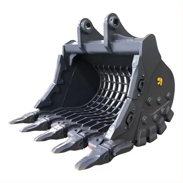 Machines lourdes pour le classement des pièces Q355 Skeleton Bucket pour une excavatrice de 1 à 80 T
