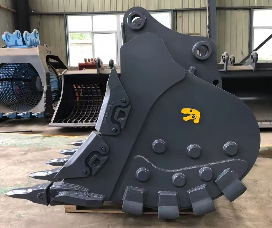 Machines lourdes pour le classement des pièces Q355 Skeleton Bucket pour une excavatrice de 1 à 80 T