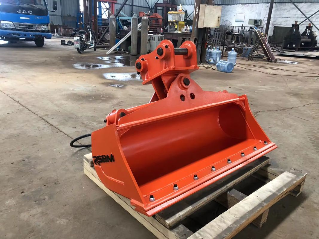 Vente d'usine 45 degrés mini-excavatrice inclinaison seau largeur de 2000 mm pour inclinaison de 90 degrés