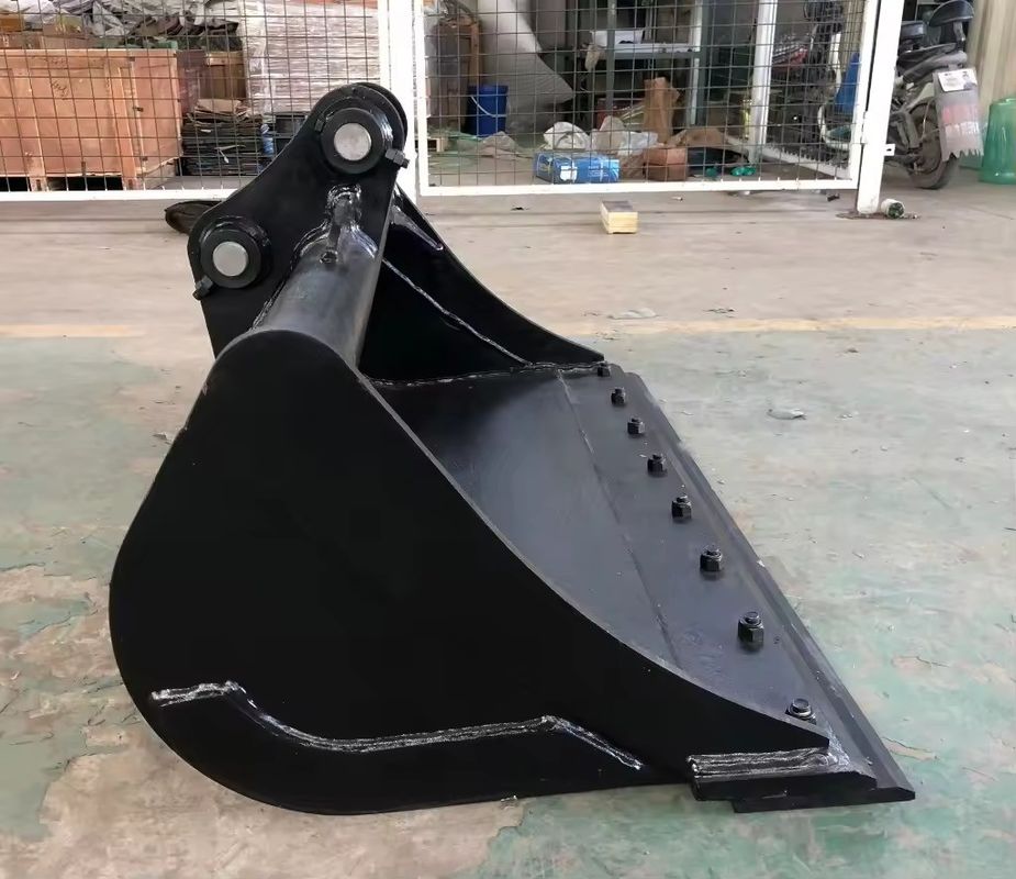 Bouteille de boue polyvalente pour excavatrice avec base à vis et lame de bouteille à vis